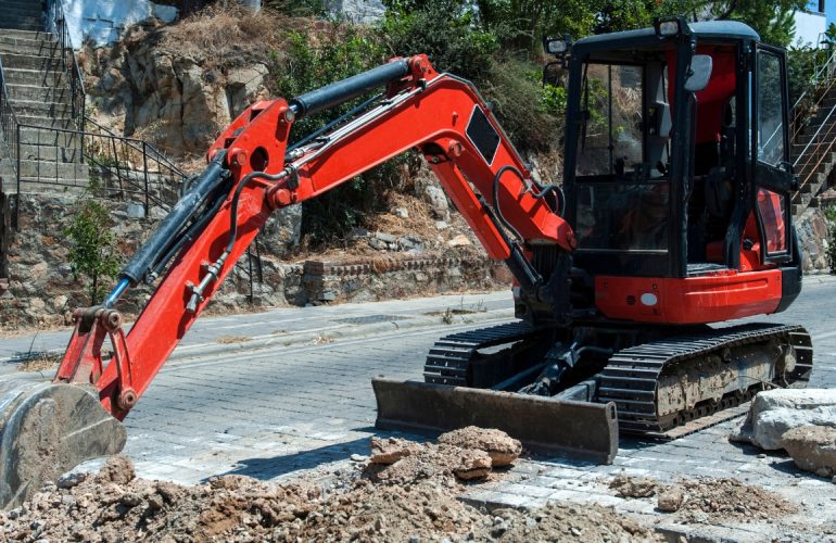 mini koparka kraków